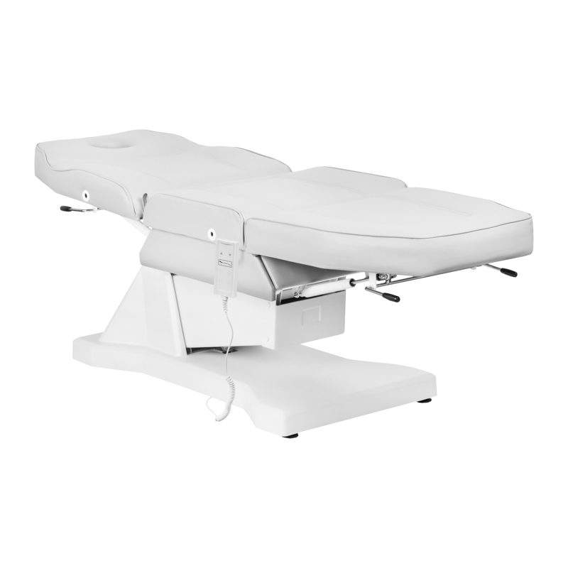 Електрически козметичен стол Sillon Soft 1 мотор бял – снимка 3