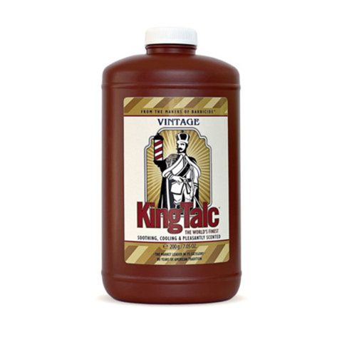 Барбицид King Talc за кожа Vintage 200гр