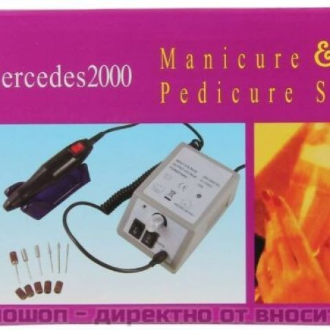 Електрическа пила за маникюр и педикюр Mercedes 2000 – снимка 3