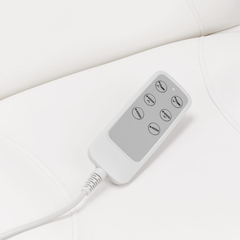 Електрически козметичен стол Sillon Basic pedi 3 мотора бял – снимка 9