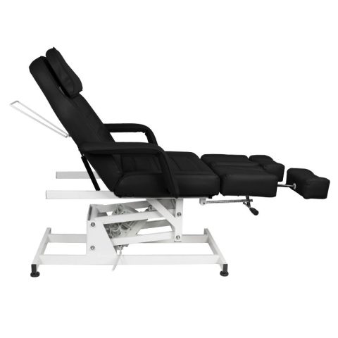 Електрически козметичен стол с 1 мотор - черен Azzurro 673AS Pedi – снимка 3