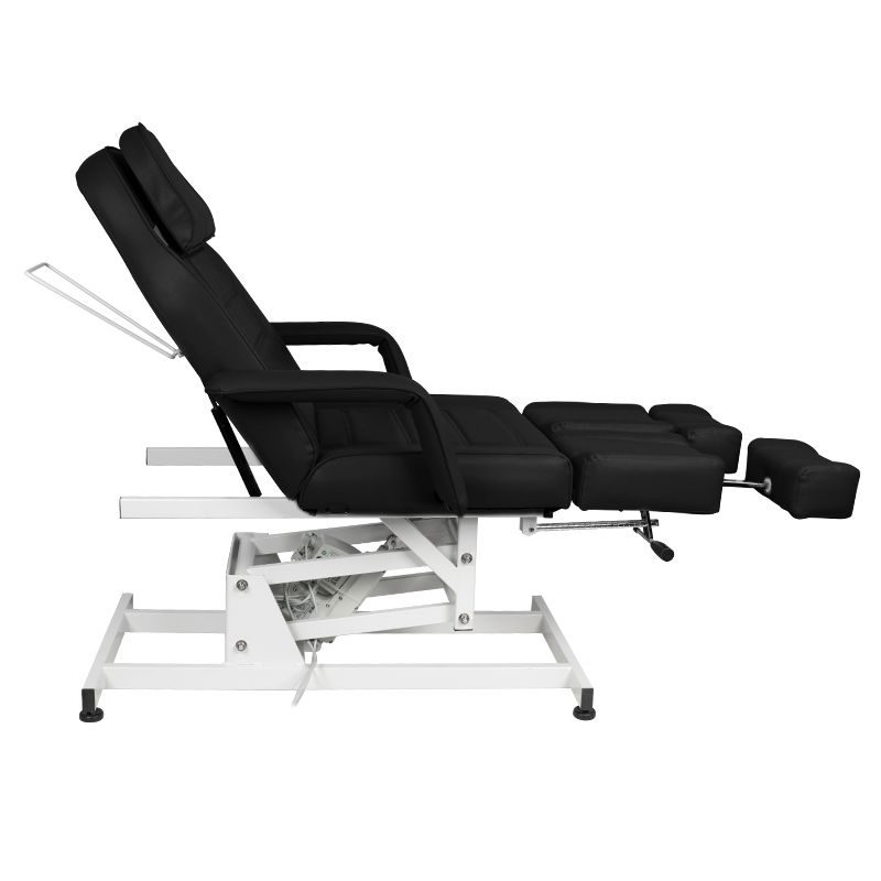 Електрически козметичен стол с 1 мотор - черен Azzurro 673AS Pedi – снимка 3