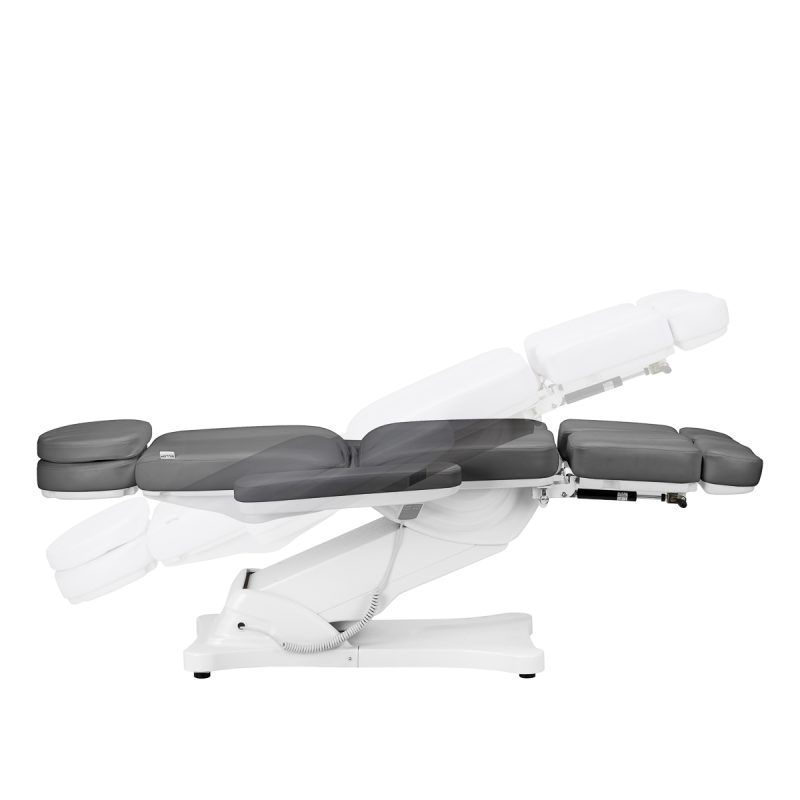 Електрически козметичен стол Sillon Classic 3 мотора люлка сив – снимка 5