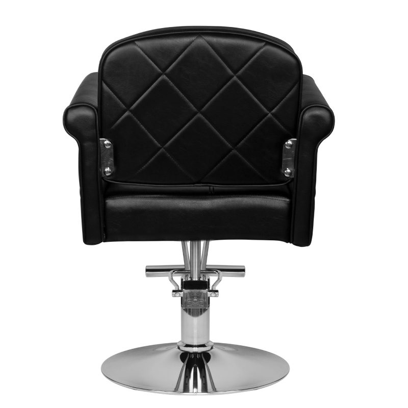 Фризьорски стол - черен Hair System HS69 – снимка 3