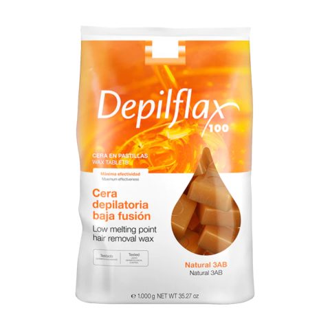 Depilflax твърд восък без ленти за депилация 1КГ натурален