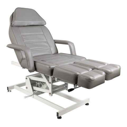 Електрически козметичен стол с 1 мотор - сив Azzurro 673AS Pedi – снимка 2